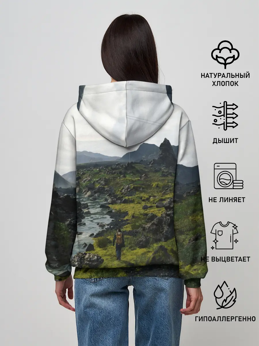 Женское худи / Death Stranding