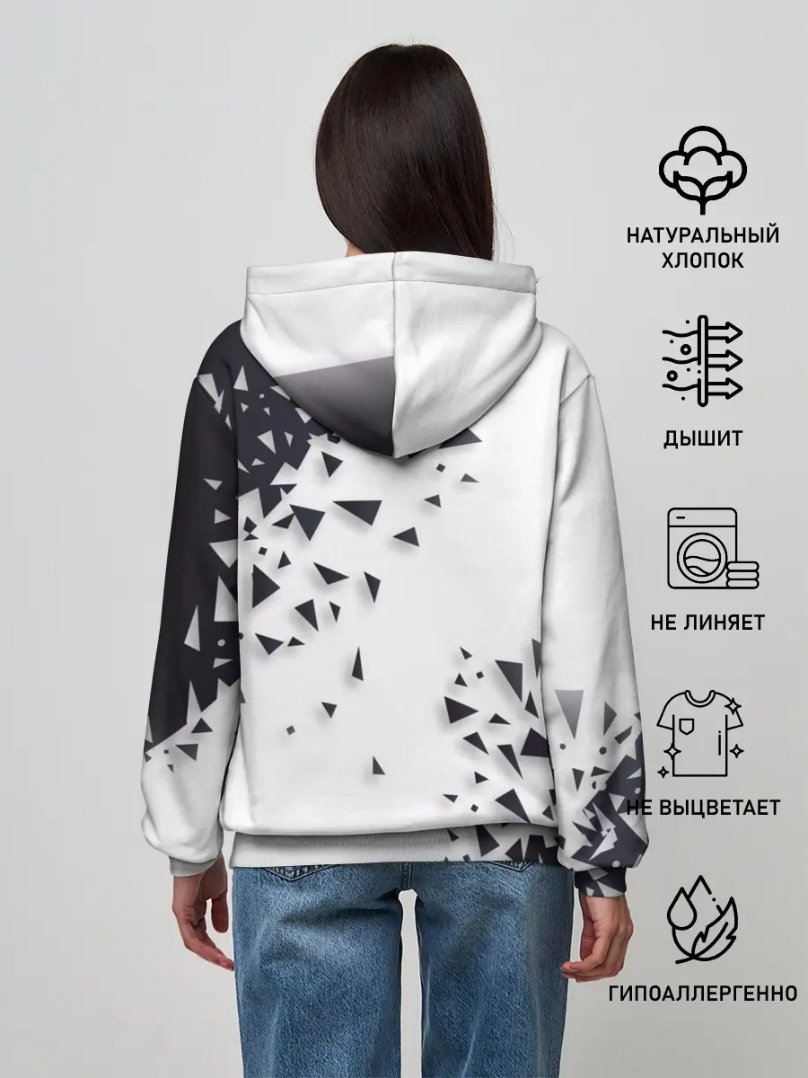 Женское худи / PUBG Jacket Black