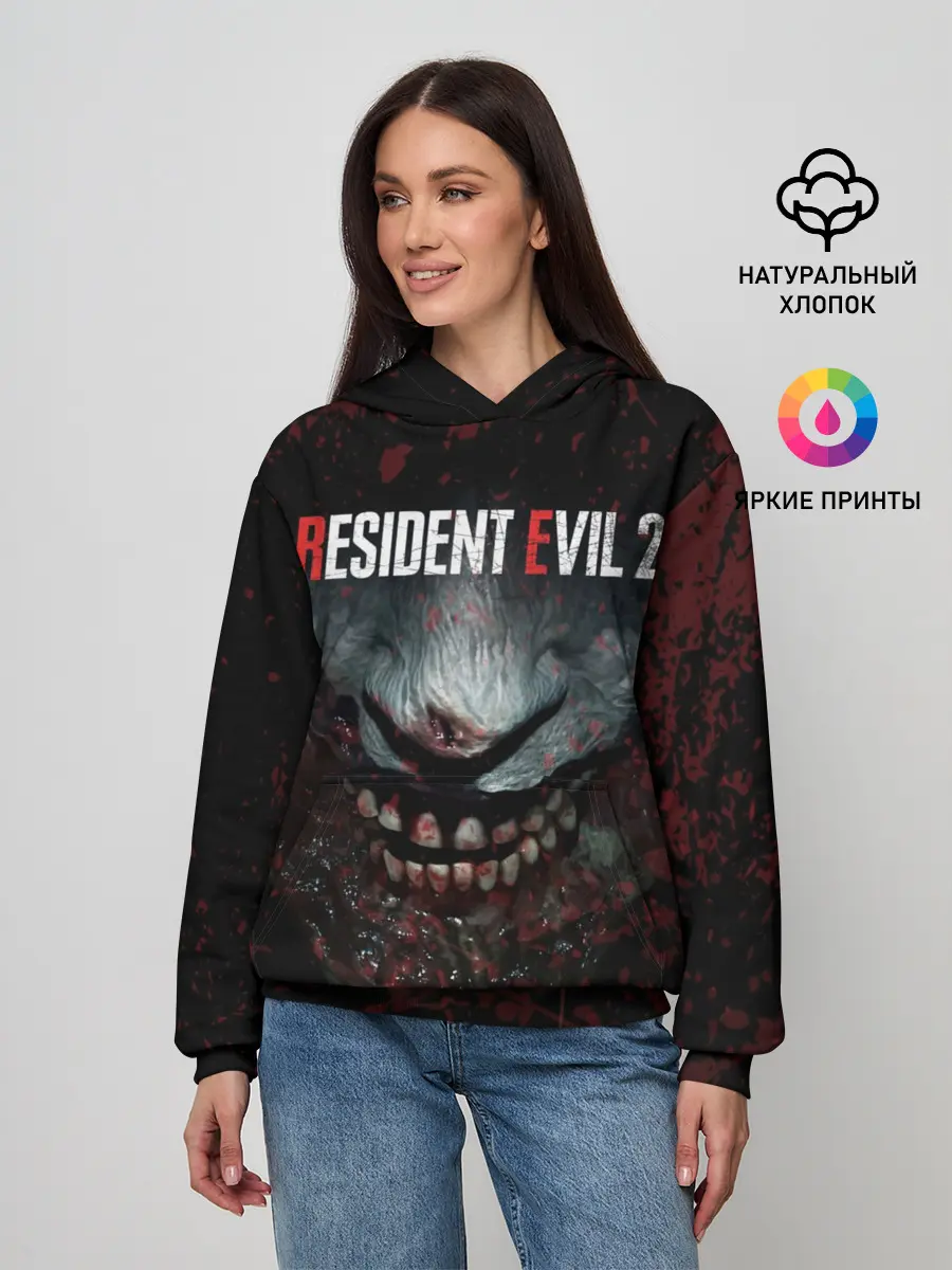Женское худи / Resident Evil 2 Remake