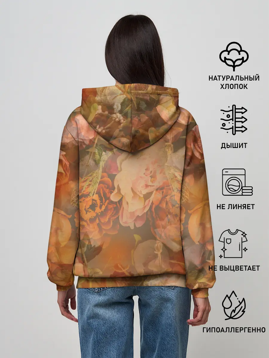 Женское худи / Lil Peep rose