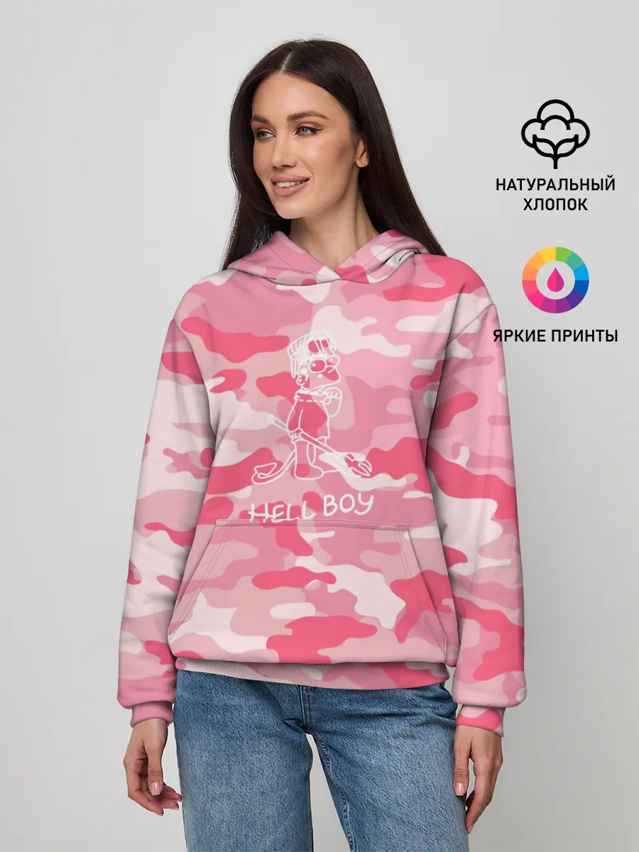 Женское худи / Hellboy