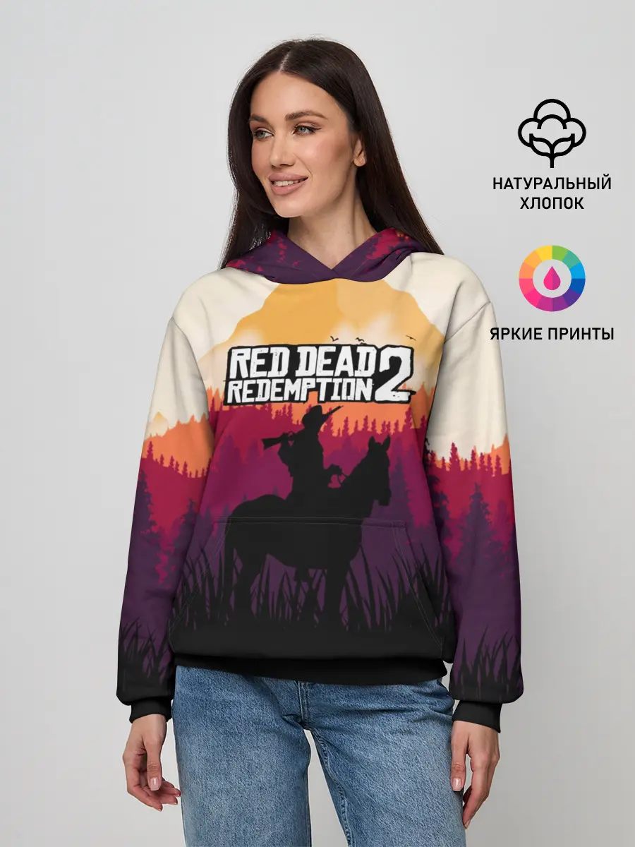 Женское худи / Red Dead Redemption 2