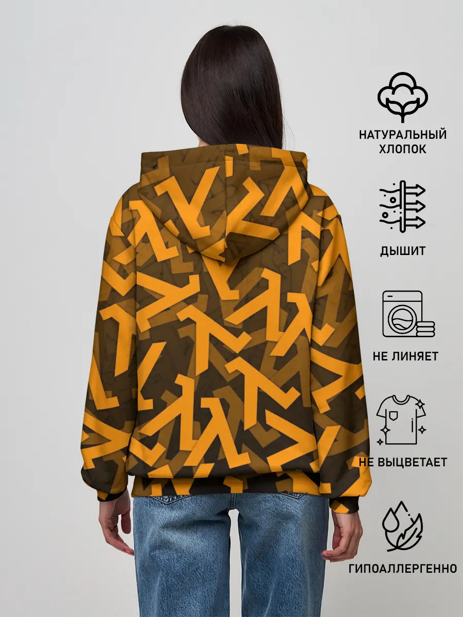 Женское худи / HALF-LIFE