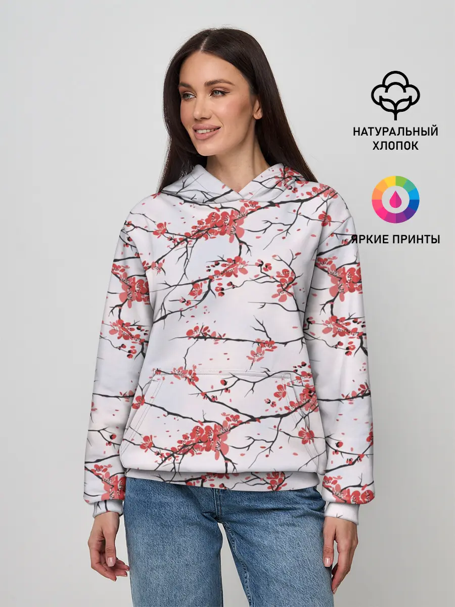 Женское худи / Сакура