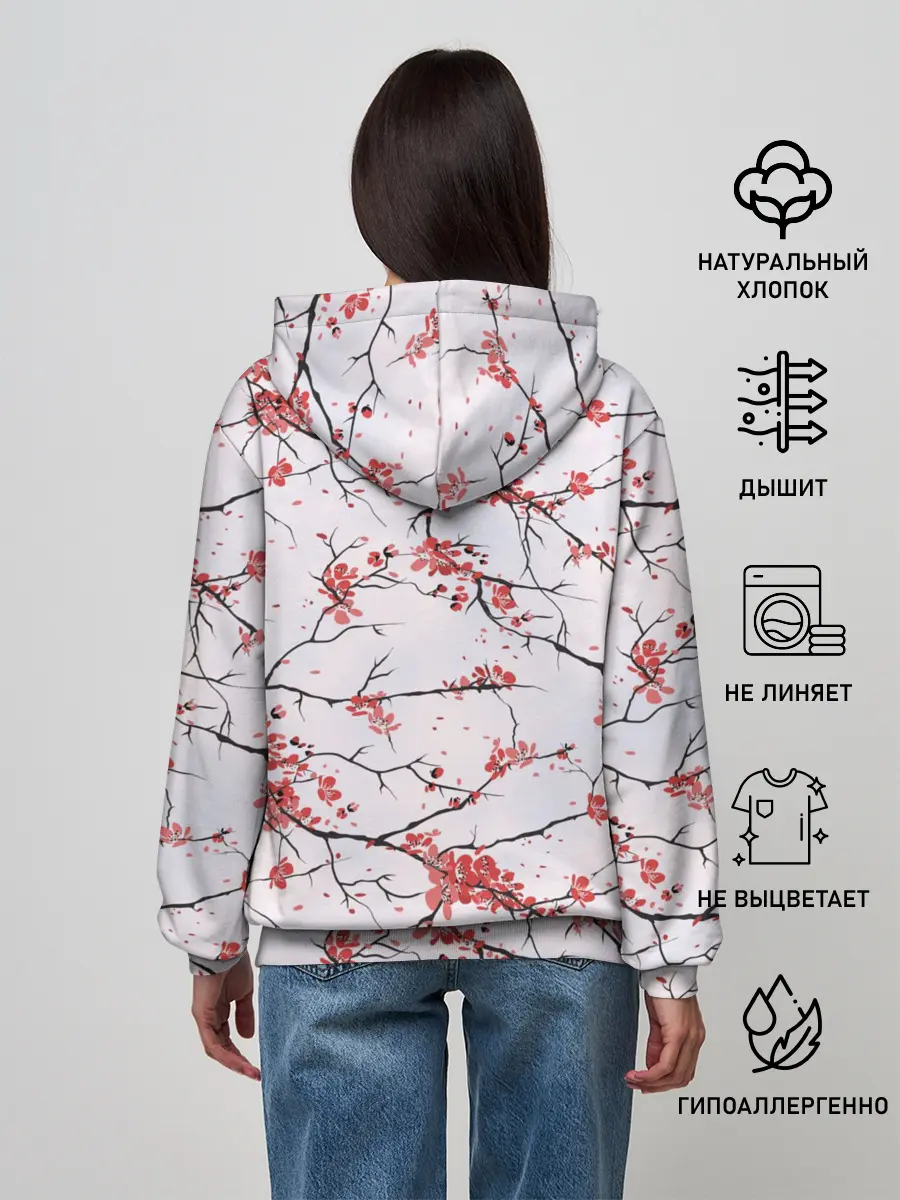 Женское худи / Сакура