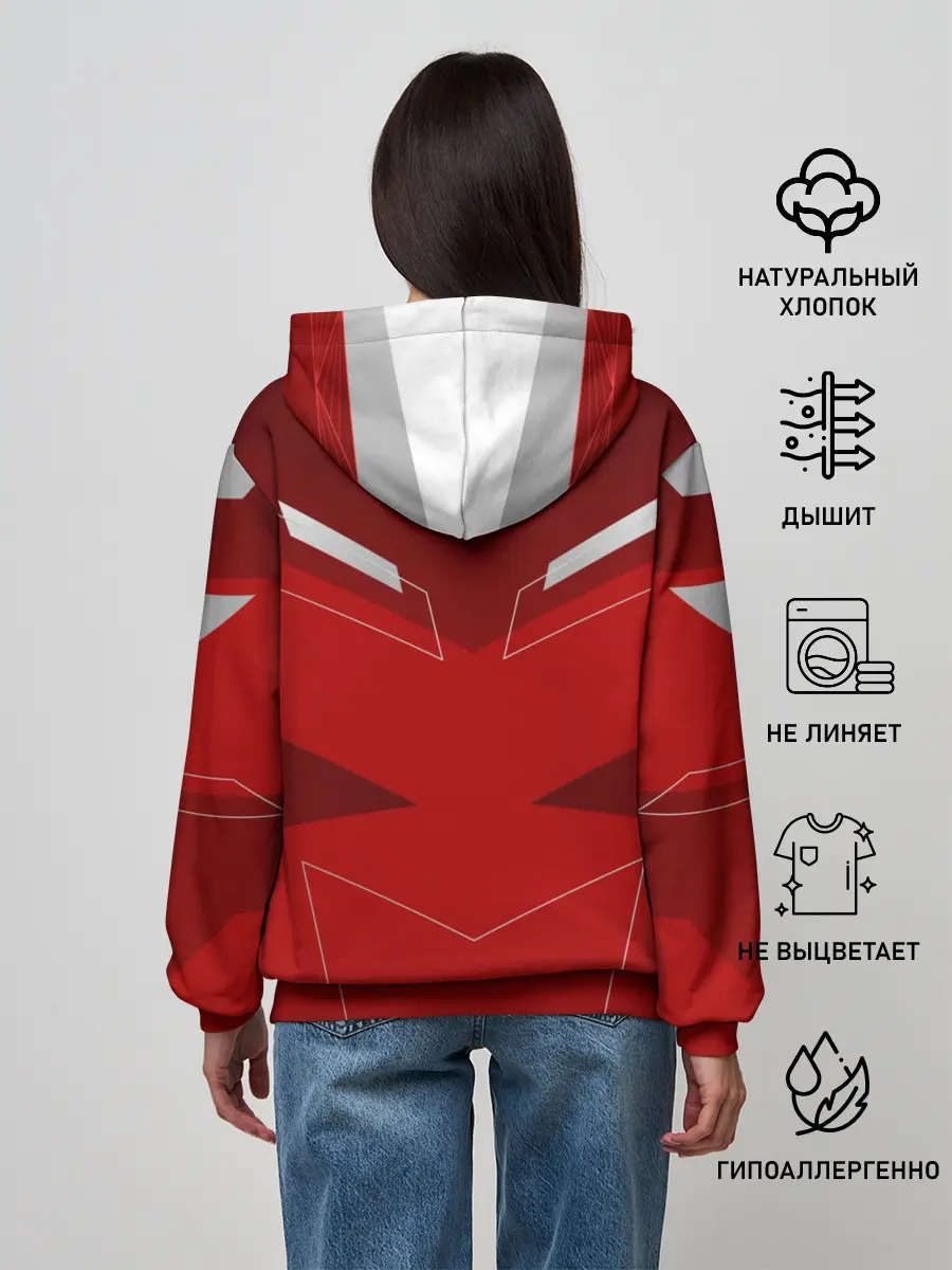 Женское худи / Red machine