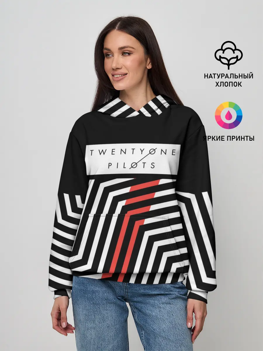 Женское худи / Twenty One Pilots - Blurryface