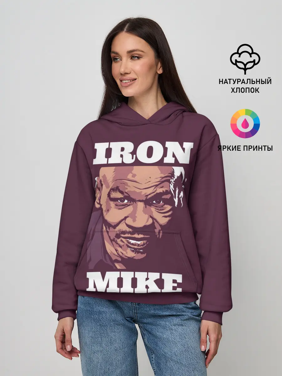 Женское худи / Mike Tyson