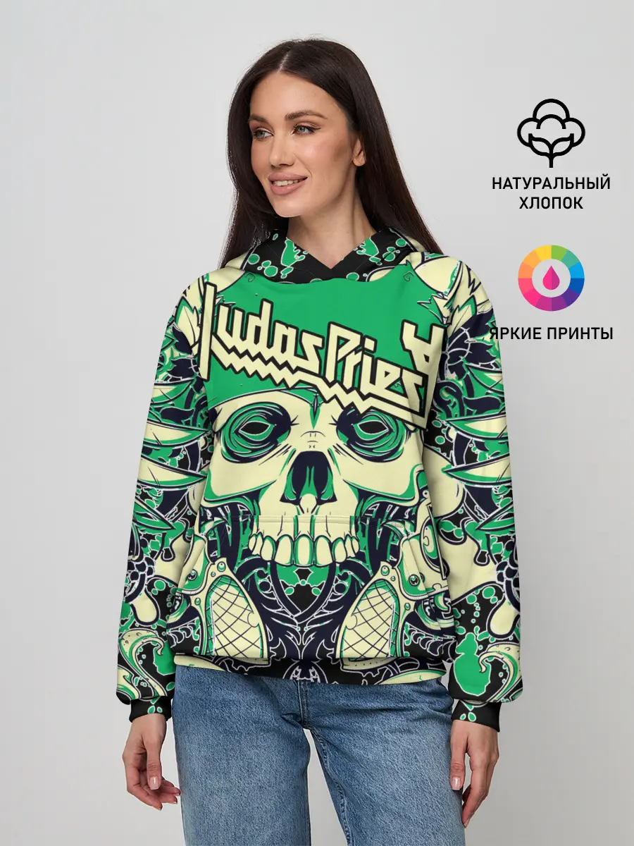 Женское худи / JUDAS PRIEST | ДЖУДАС ПРИСТ