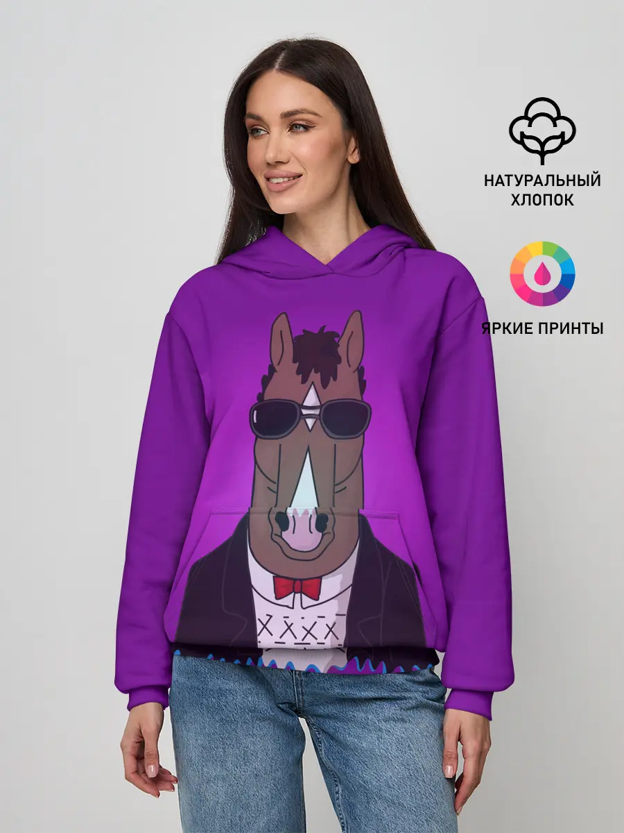 Женское худи / БоДжек Арт 1