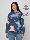 Женское худи / ЕДИНОРОЖКИ