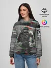 Женское худи / Космонавт