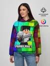 Женское худи / Minecraft / Майнкрафт