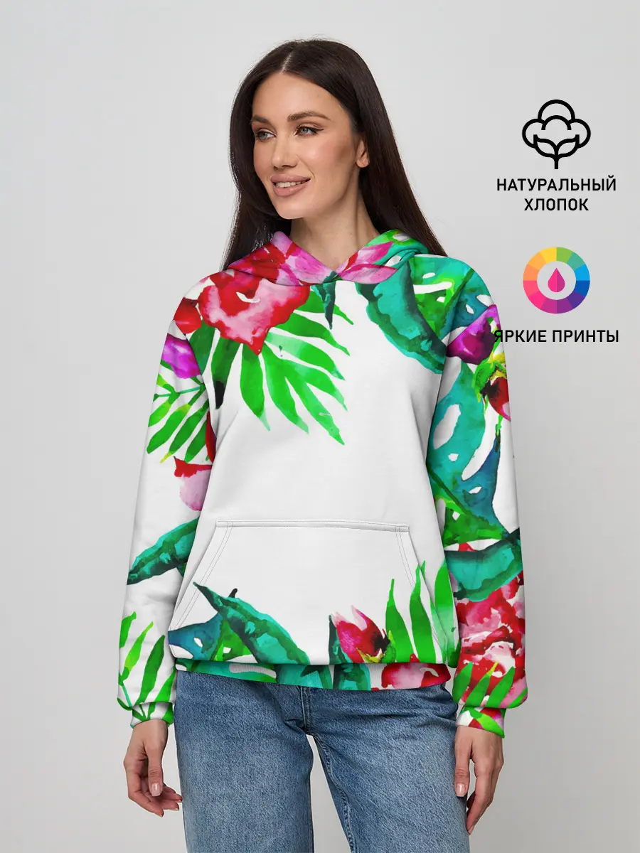 Женское худи / Тропика