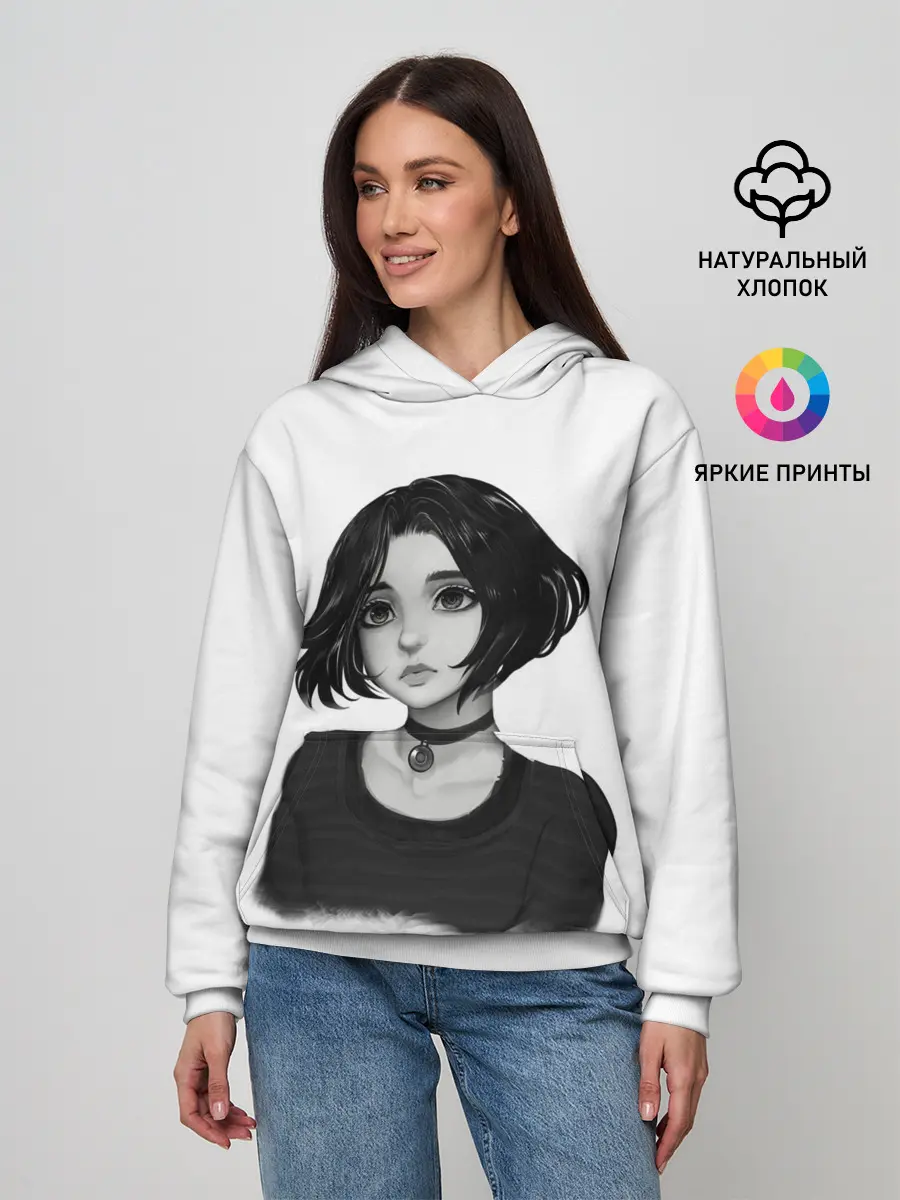 Женское худи / Девушка Думер