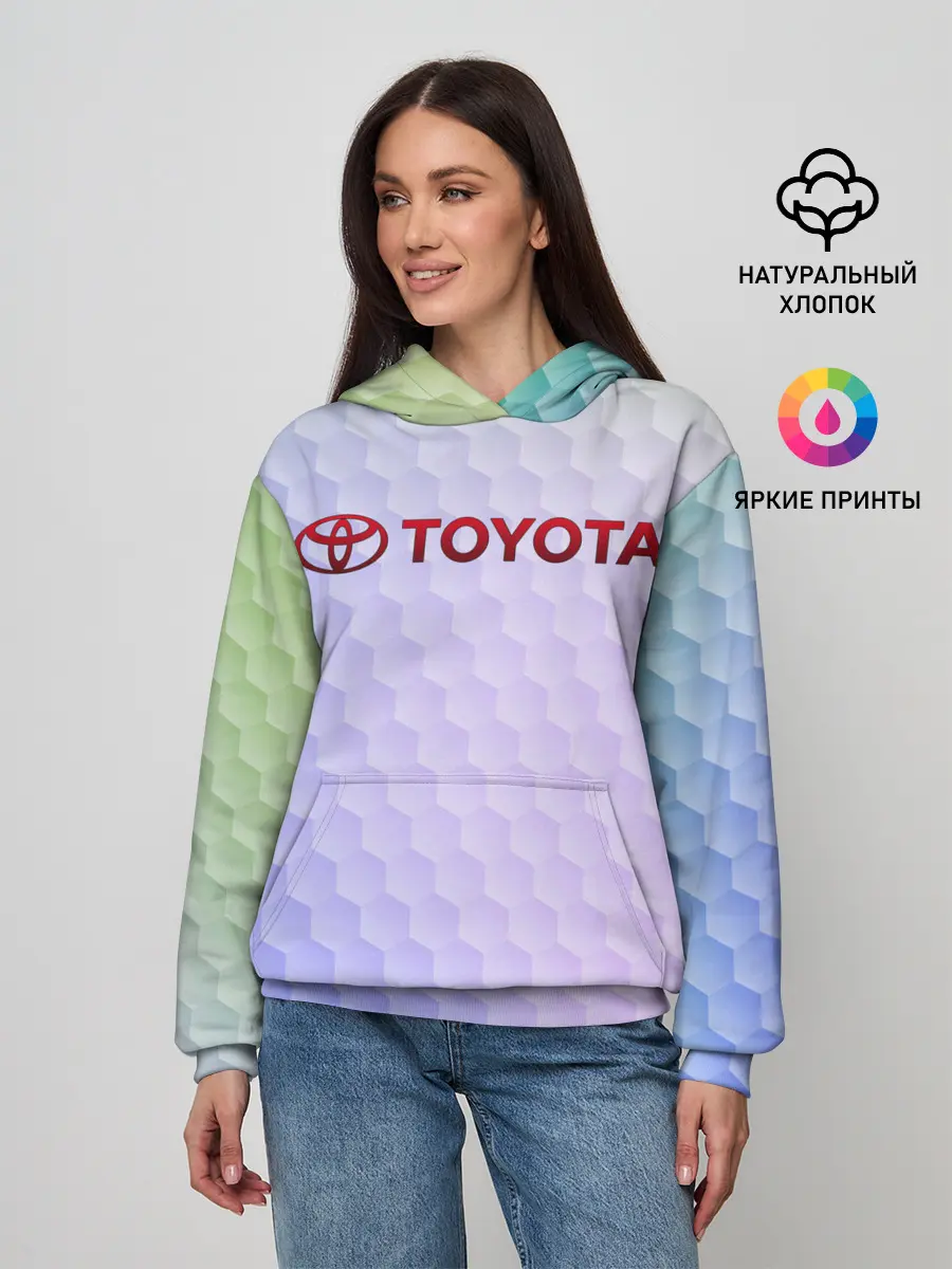 Женское худи / TOYOTA | ТОЕТА