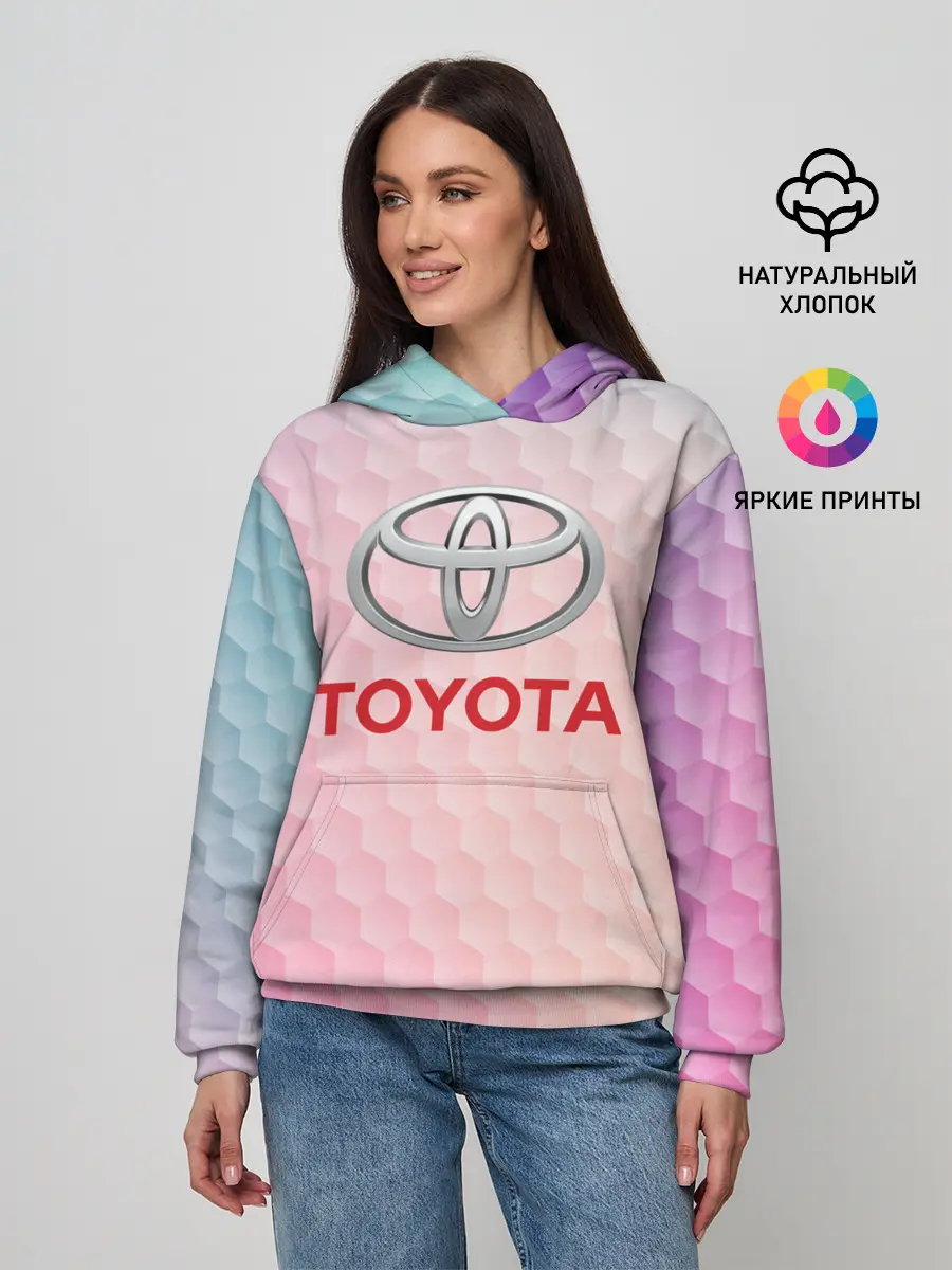 Женское худи / TOYOTA | ТОЕТА