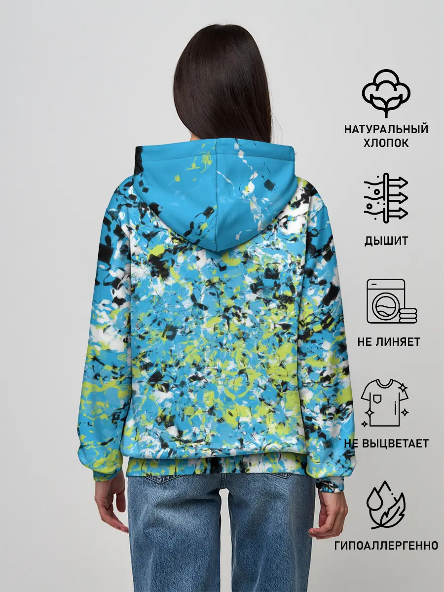 Женское худи / Абстракция