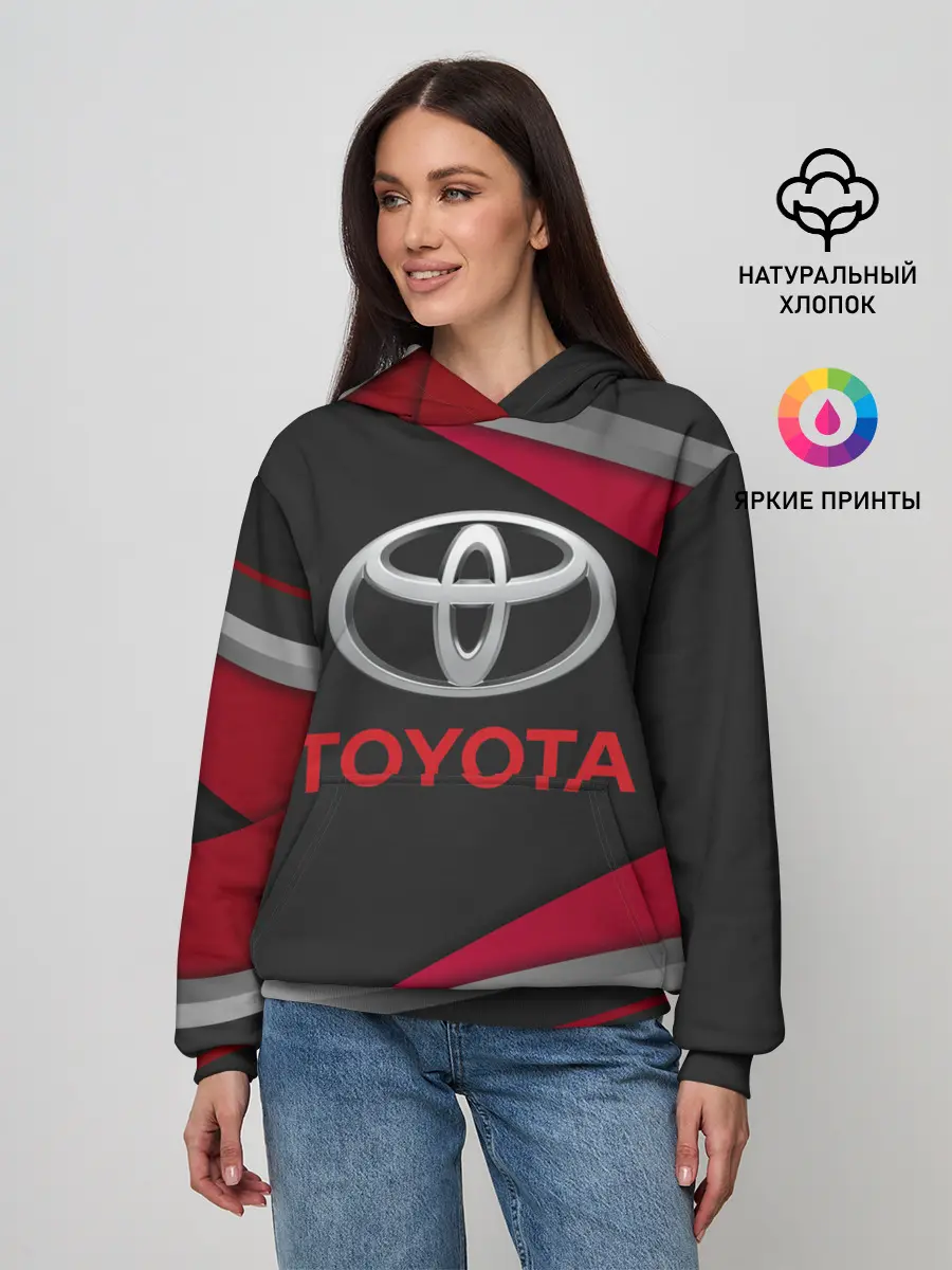 Женское худи / TOYOTA | ТОЁТА