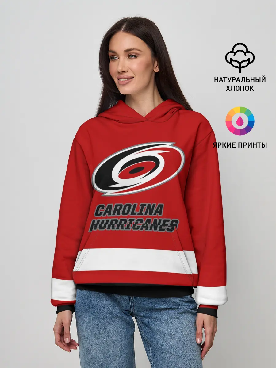 Женское худи / Каролина Харрикейнз