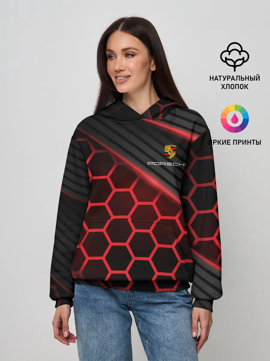 Женское худи / PORSCHE | ПОРШЕ