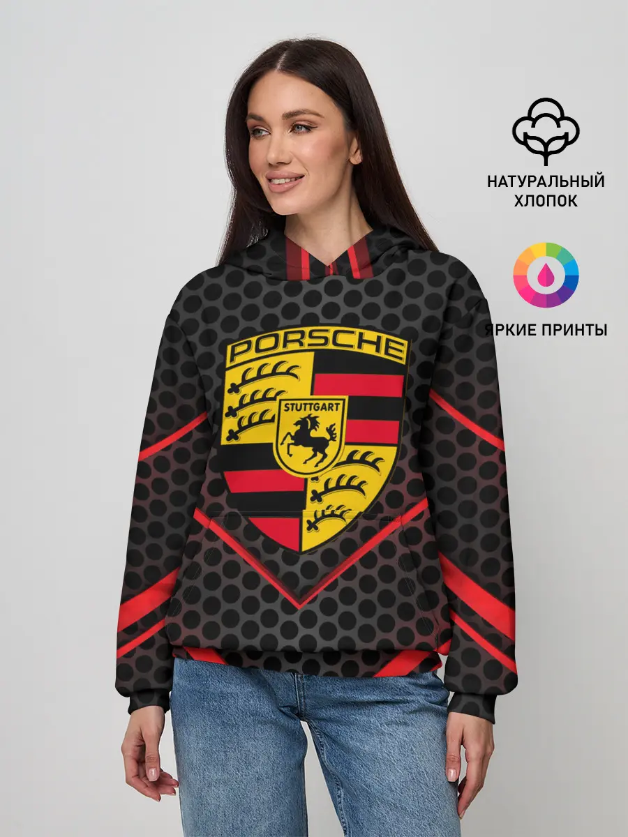 Женское худи / PORSCHE | ПОРШЕ