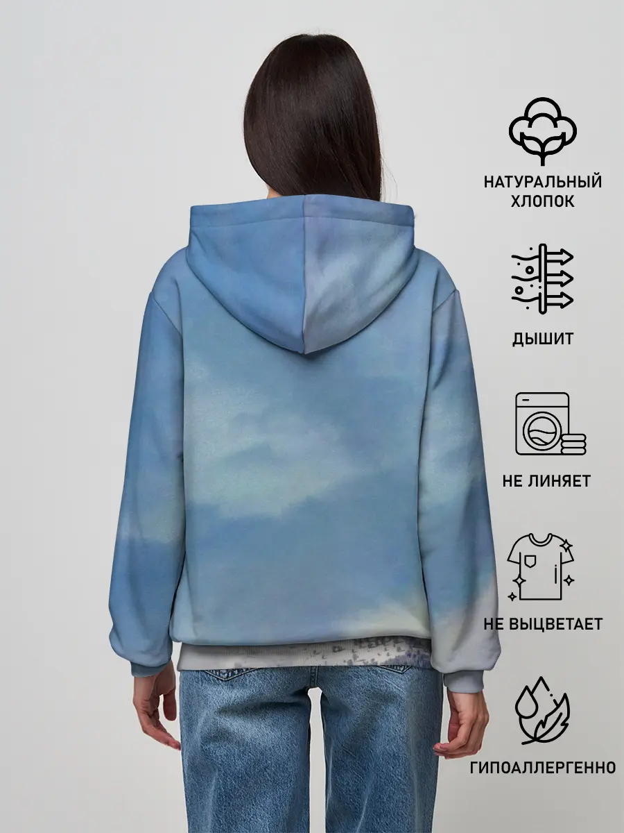 Женское худи / Грозовой Котик