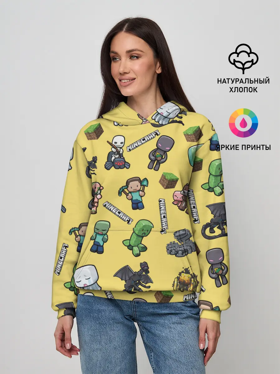 Женское худи / MINECRAFT