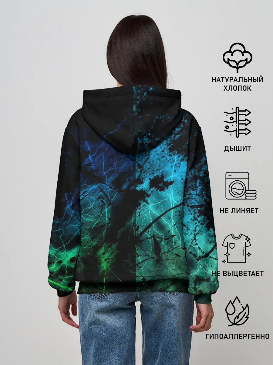 Женское худи / Minecraft / Майнкрафт