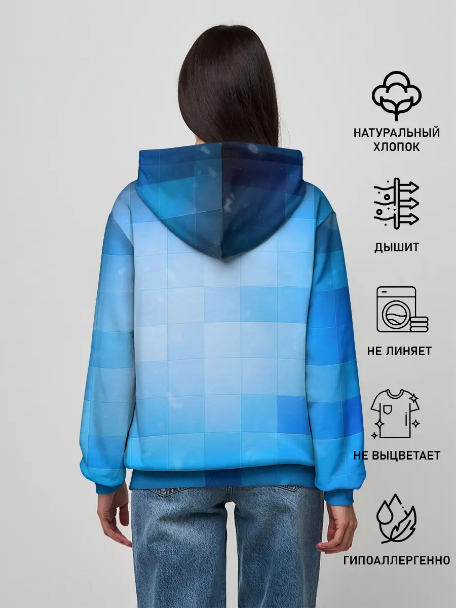 Женское худи / Minecraft / Майнкрафт