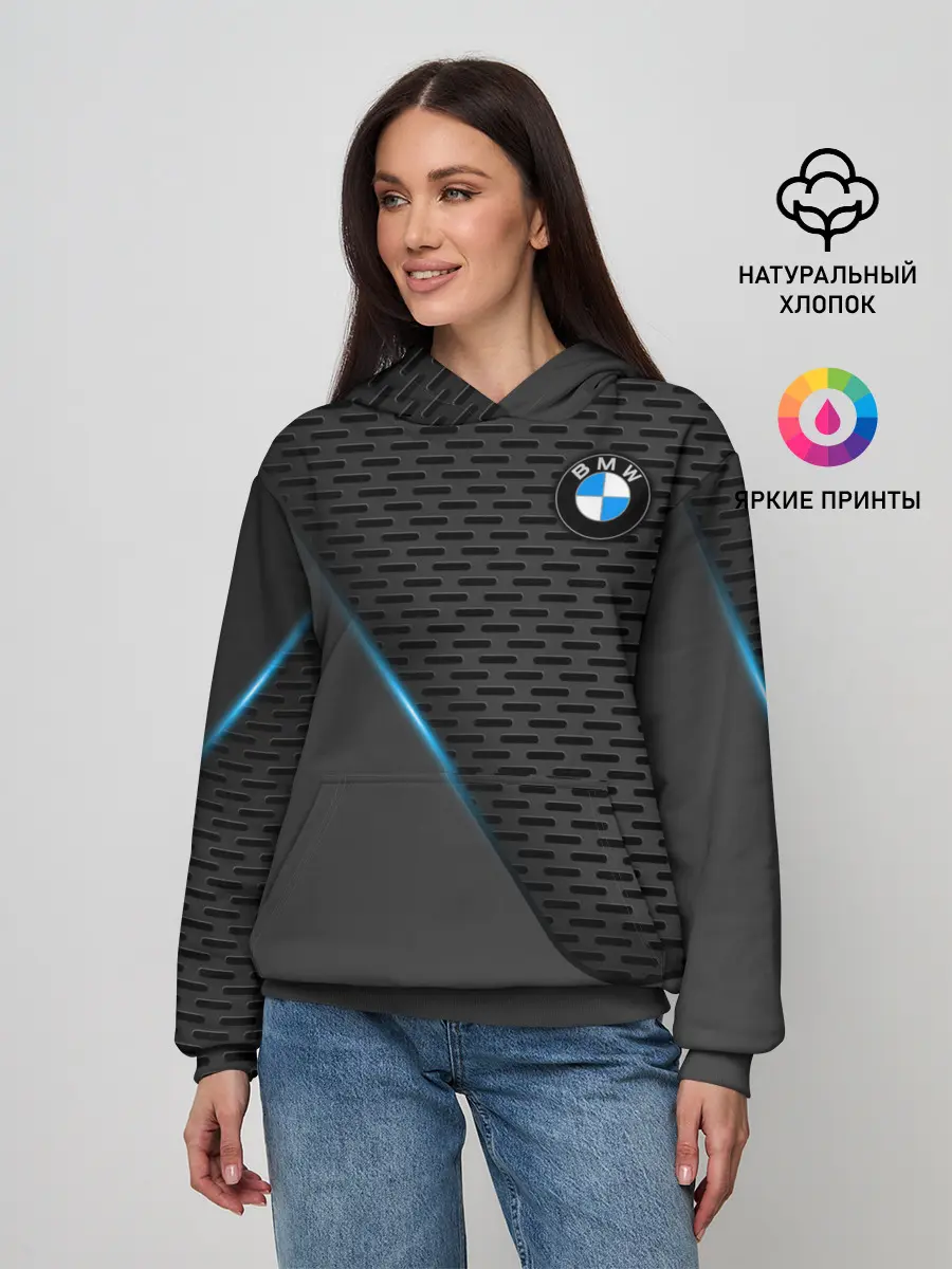 Женское худи / BMW TEXTURA | БМВ ТЕКСТУРА