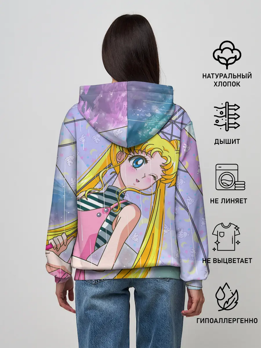 Женское худи / Sailor Moon