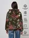 Женское худи / Букет роз