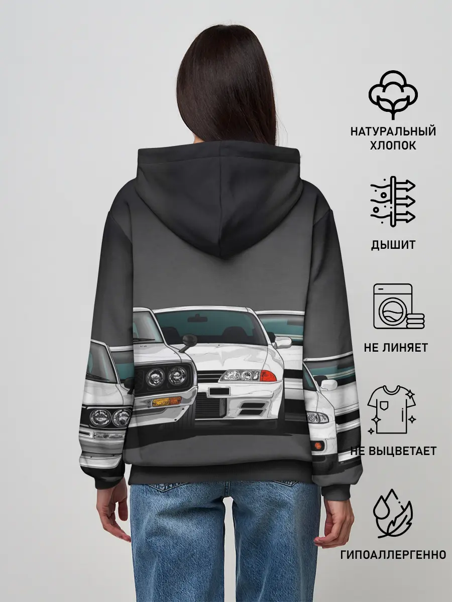 Женское худи / NISSAN | НИССАН