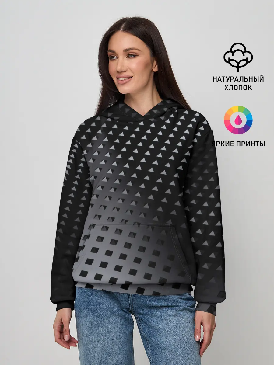 Женское худи / Текстура.