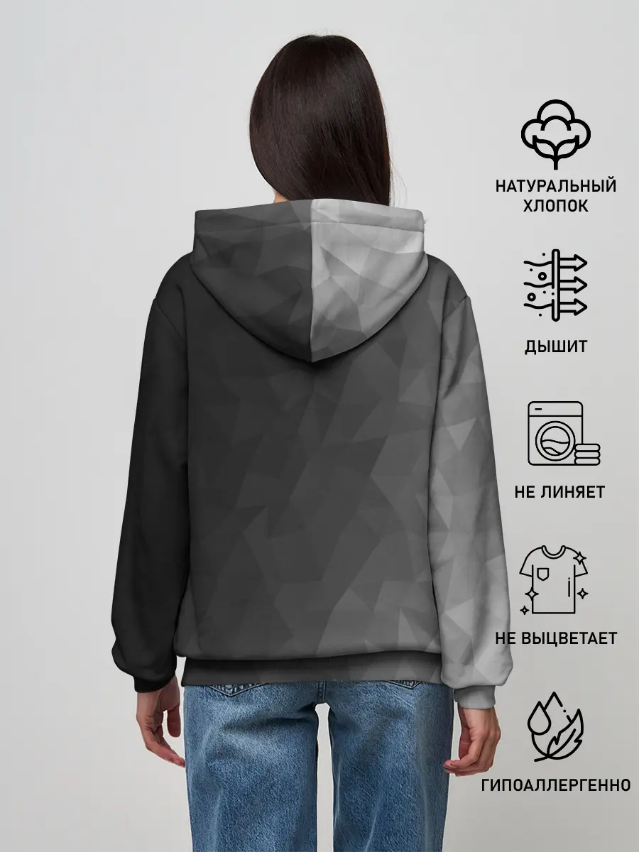 Женское худи / Dark abstraction