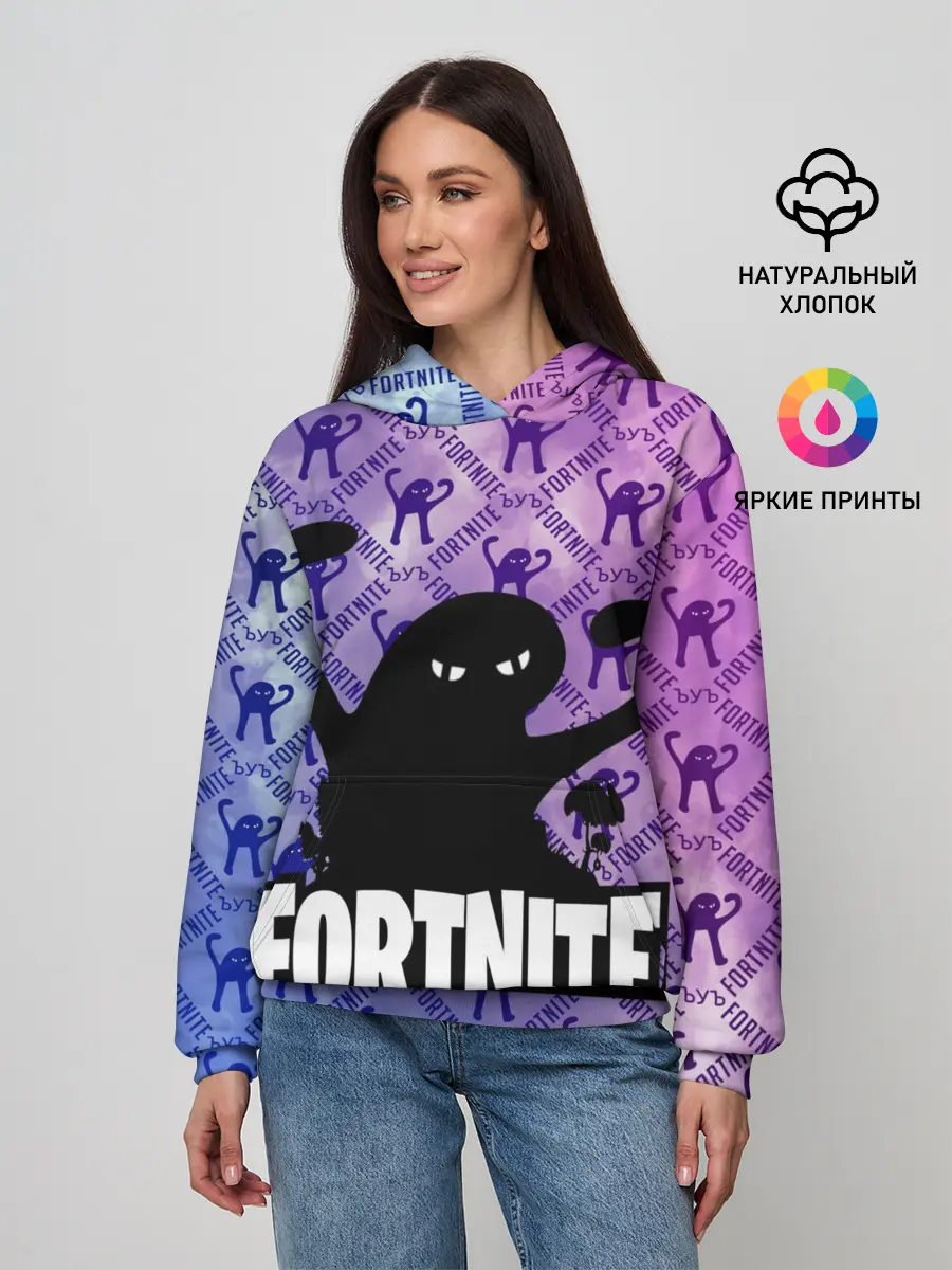 Женское худи / ЪУЪ FORTNITE