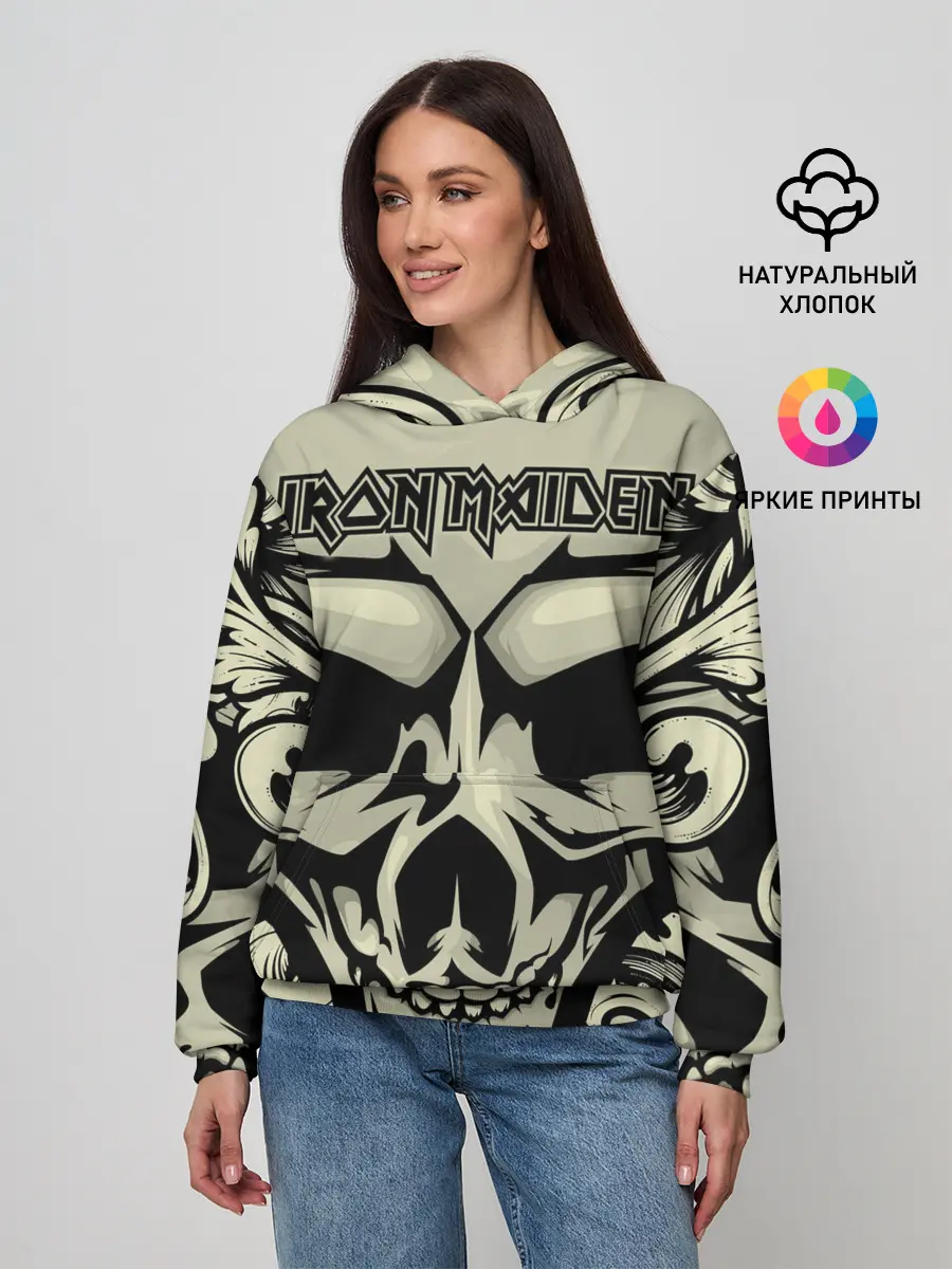 Женское худи / Iron Maiden