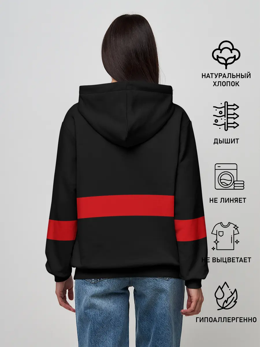 Женское худи / Мужик всегда прав