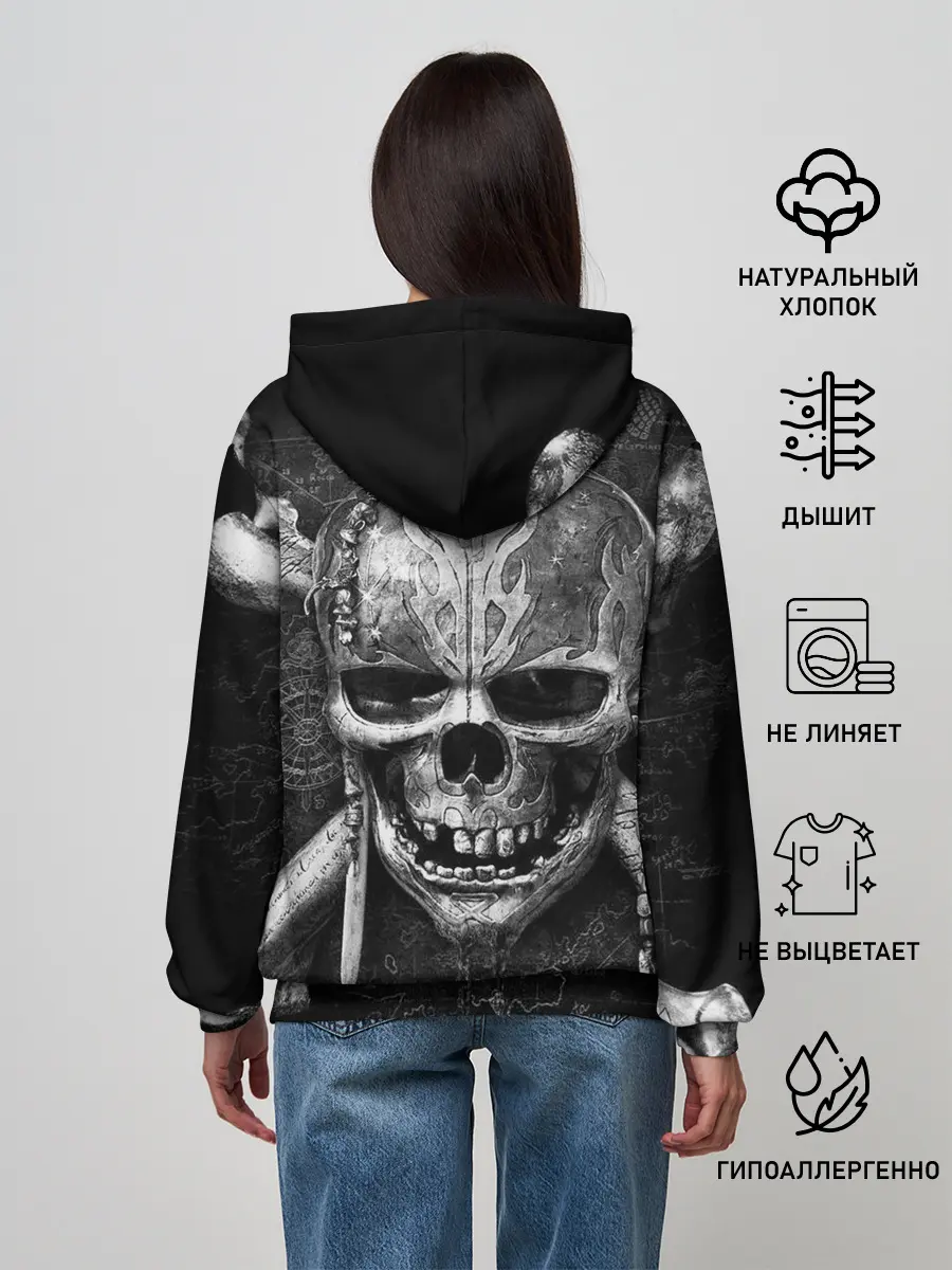 Женское худи / IRON MAIDEN | АЙРОН МАЙДЕН