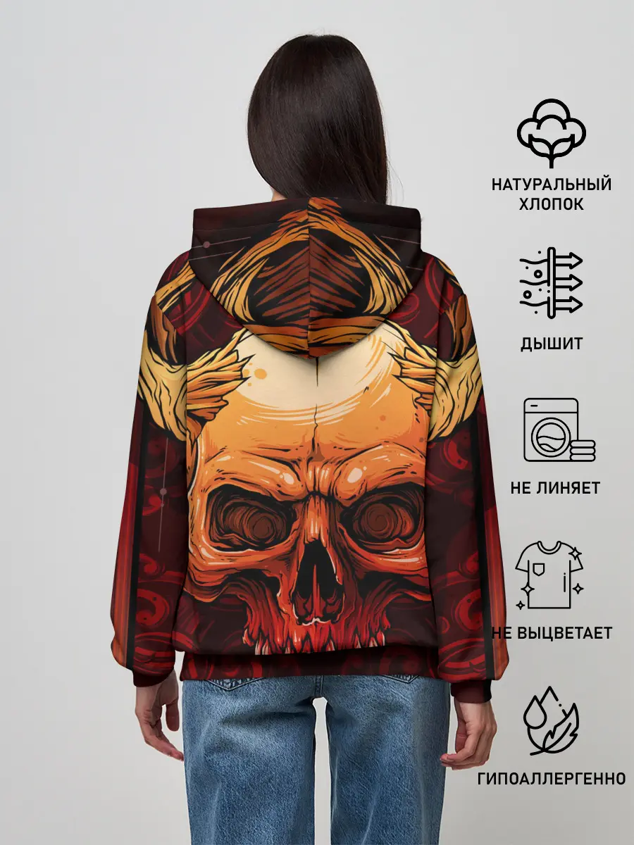 Женское худи / Iron Maiden