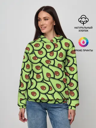 Женское худи / АВОКАДО