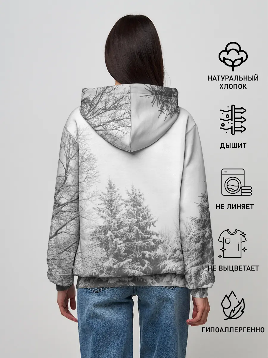 Женское худи / Winter Storm