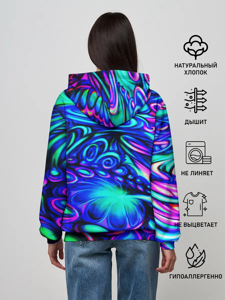 Женское худи / PSY NEON