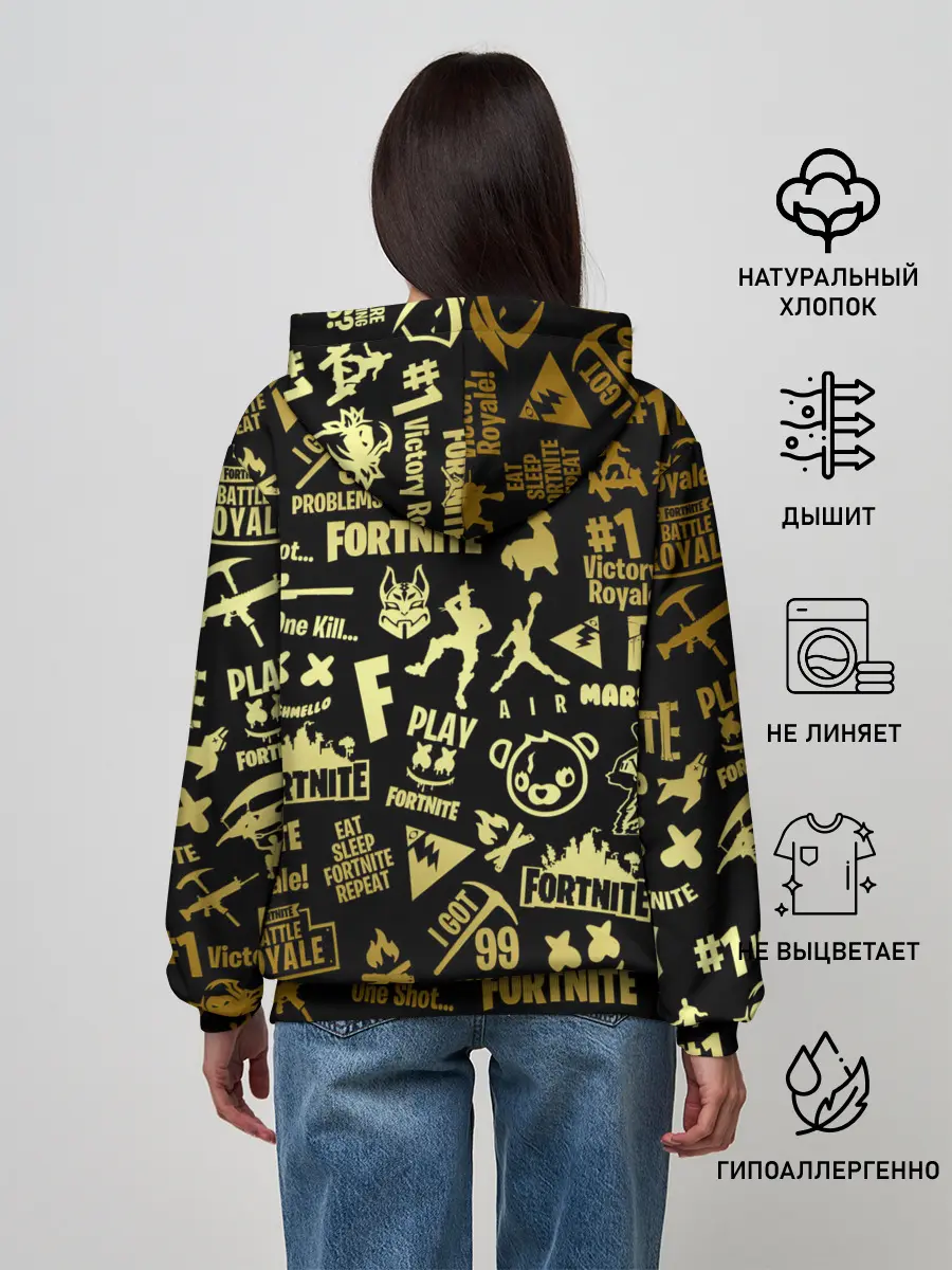 Женское худи / FORTNITE | ФОРТНАЙТ