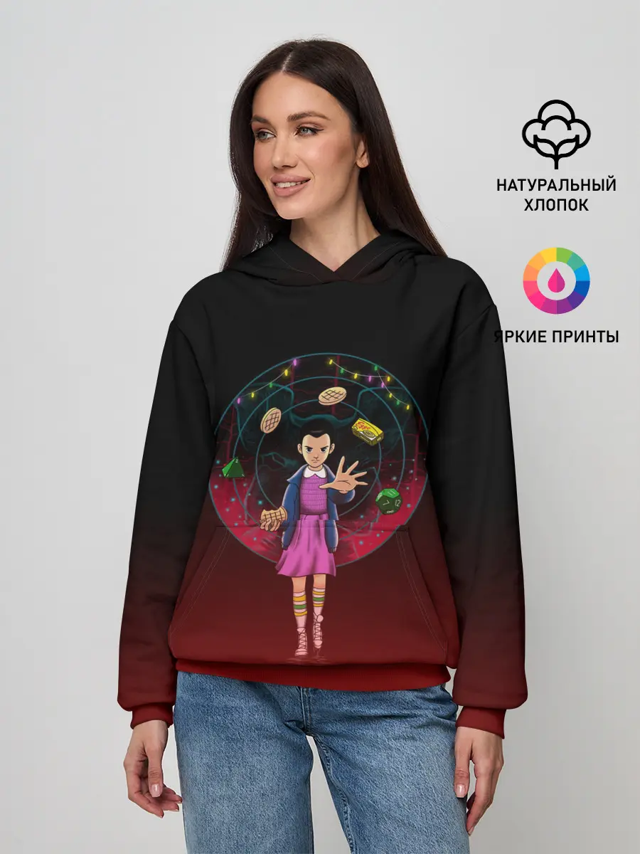 Женское худи / STRANGER THINGS