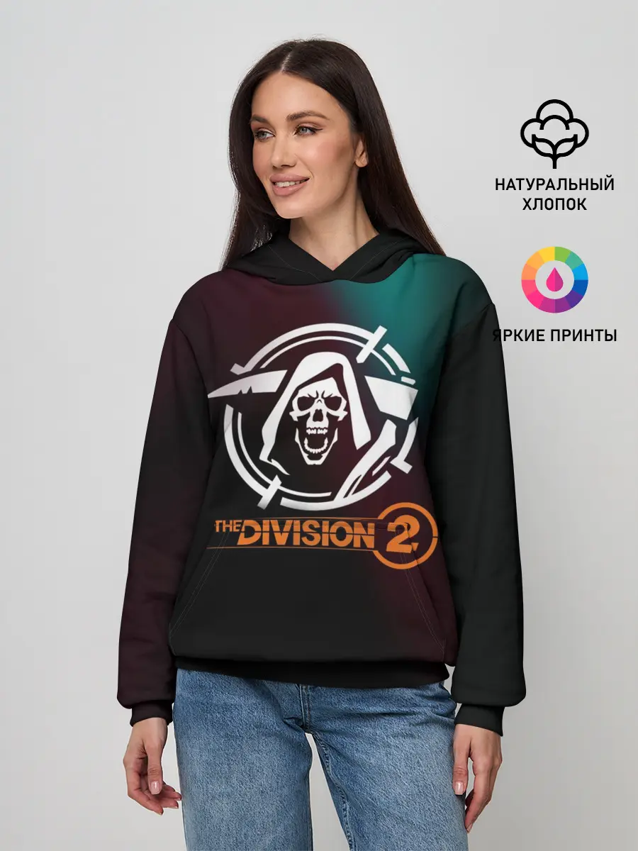 Женское худи / The Division 2 Logo