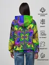 Женское худи / НЕОНОВЫЙ ЦВЕТОК