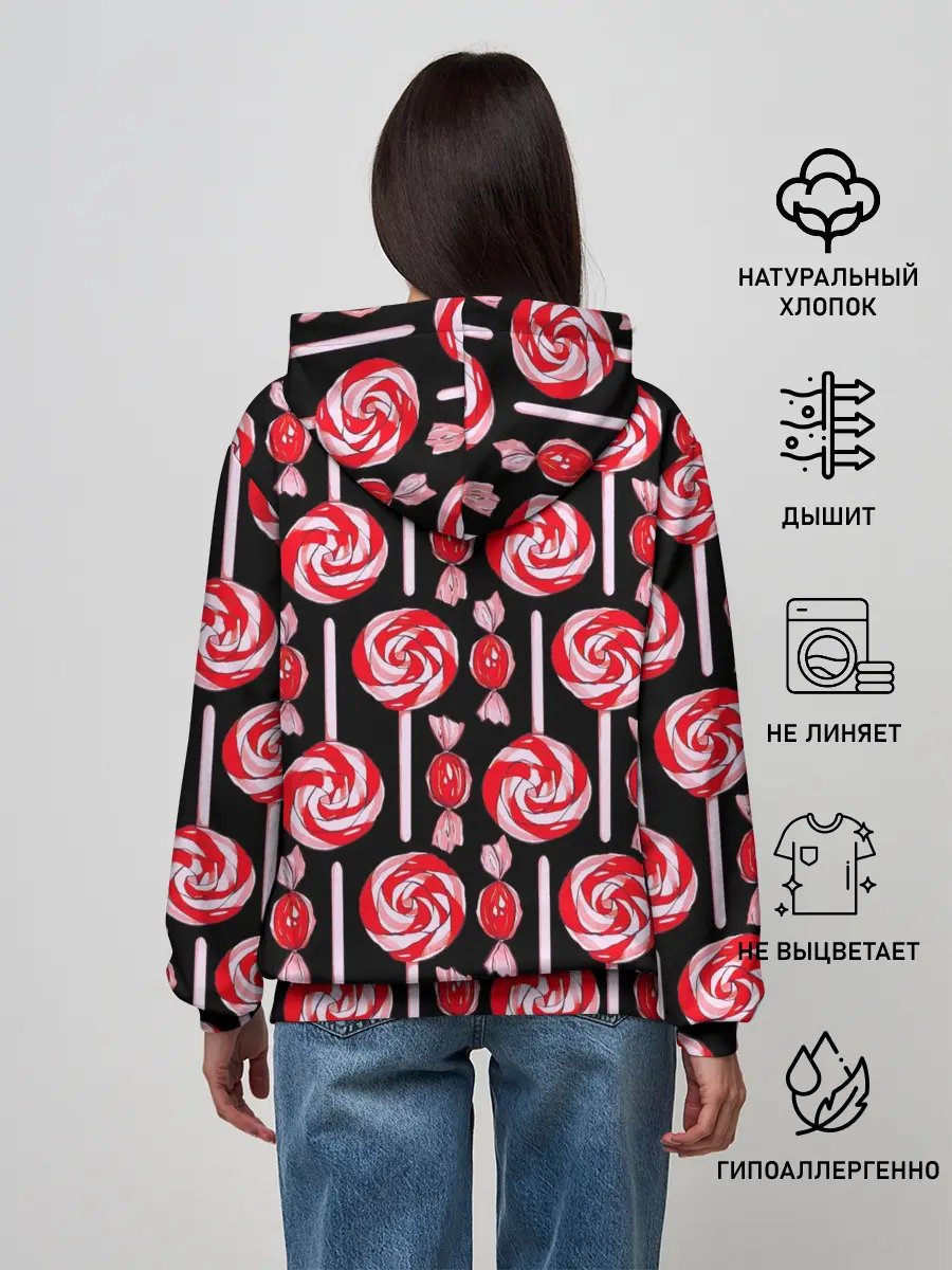 Женское худи / Леденцы