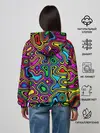 Женское худи / Психоделика